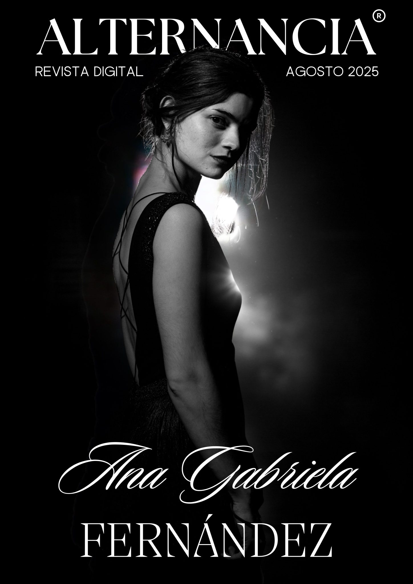 Black and White Modern Fashion Magazine